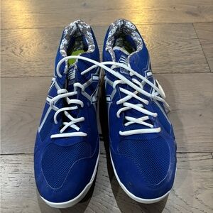 New Balance Blue and White Men's Baseball Cleats